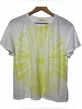 Anthropologie T.la Canary Tie Dye Tee Small